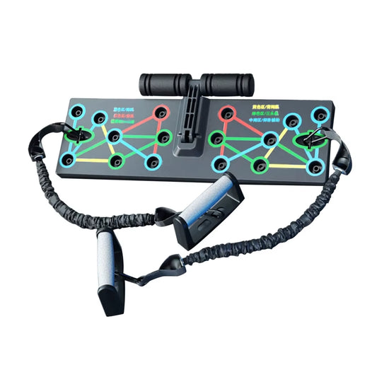 Portable Multifunctional Push-Up Board Strengthen Chest Abs Durable Design Versatile Workout Equipment Home Gym
